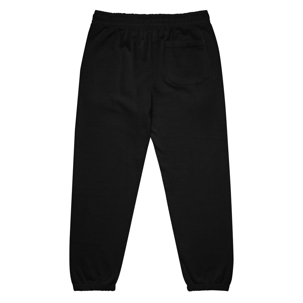 Weighted Sweatpants, Black and White-1