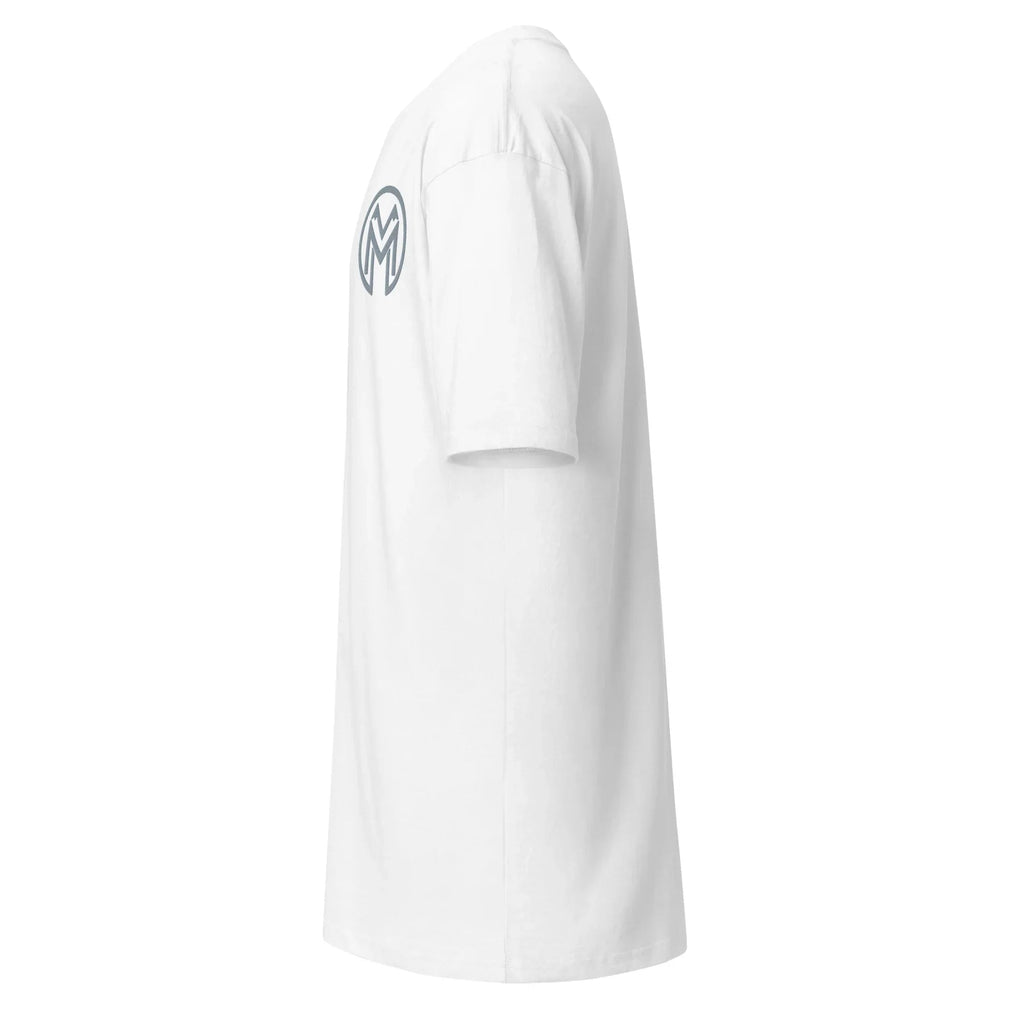 Presence Tee, White and Grey-1
