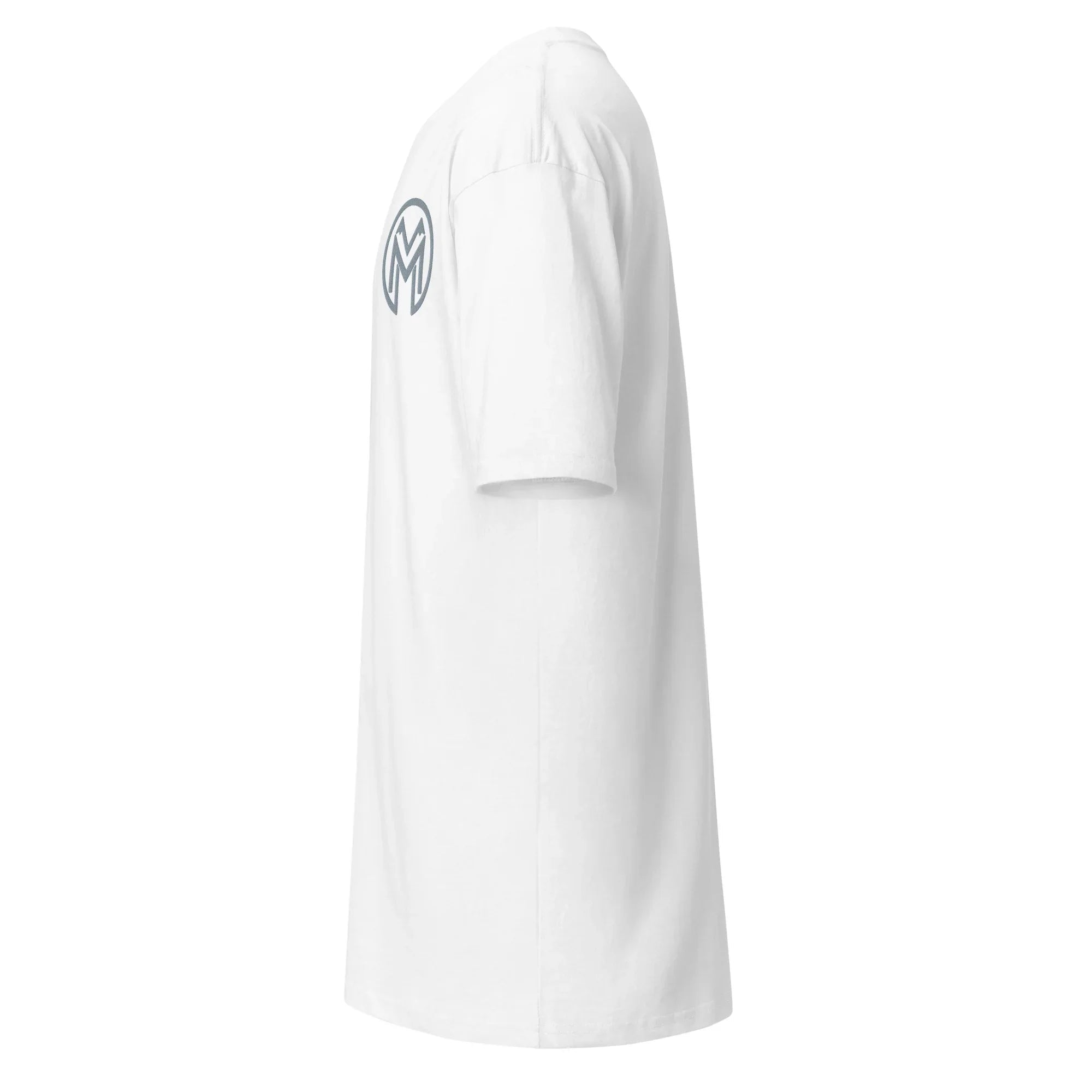 Presence Tee, White and Grey-1