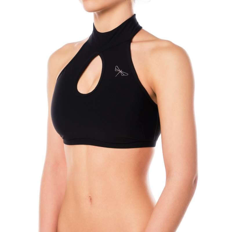 Dragonfly-High Neck Sports Bra – Terri