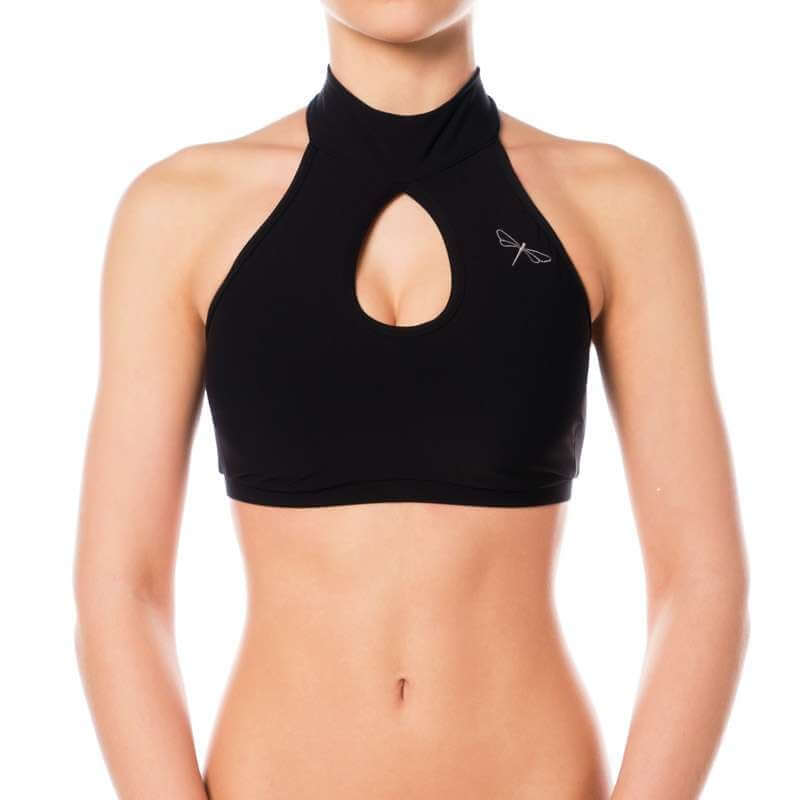 Dragonfly-High Neck Sports Bra – Terri