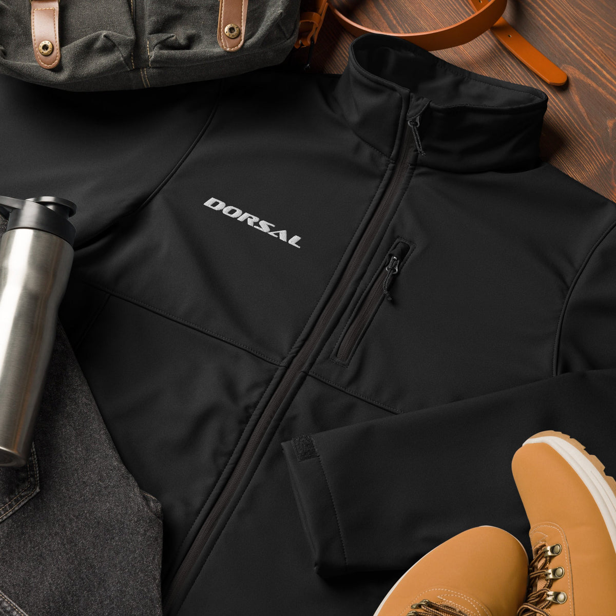 DORSAL/Columbia Collab Soft Shell Jacket-0