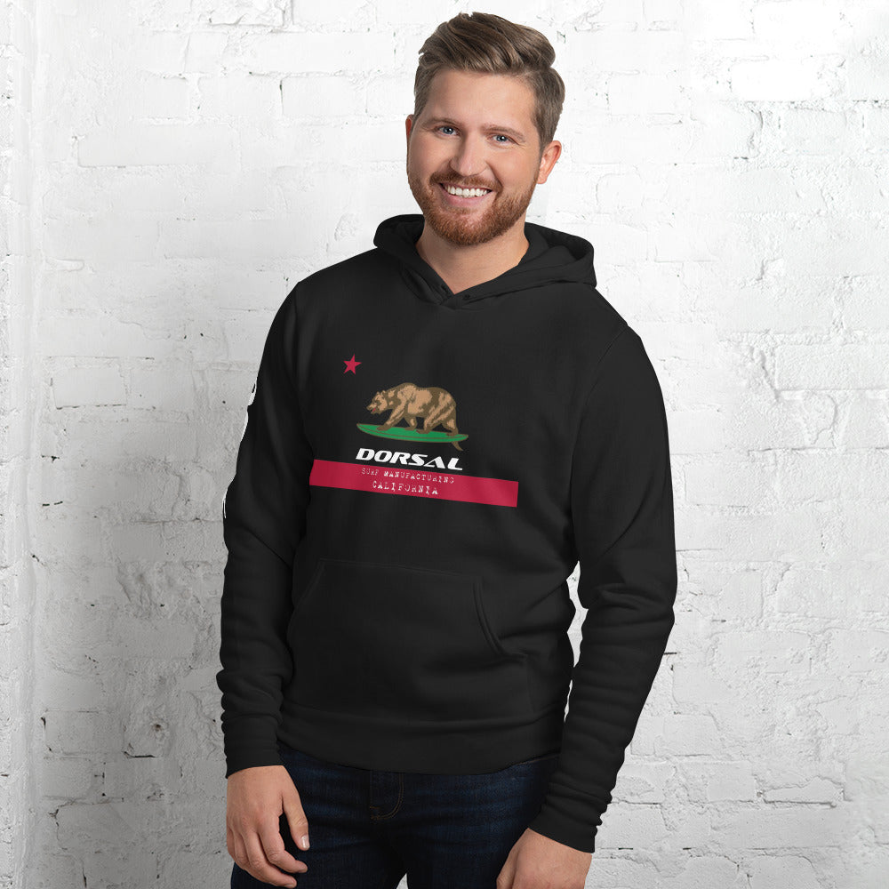 DORSAL California Flag Hoodie-1