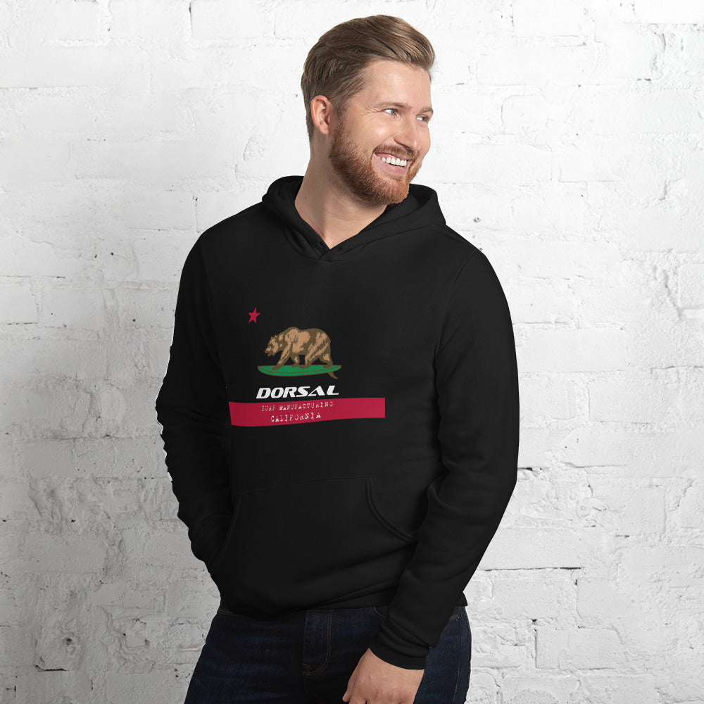 DORSAL California Flag Hoodie-3