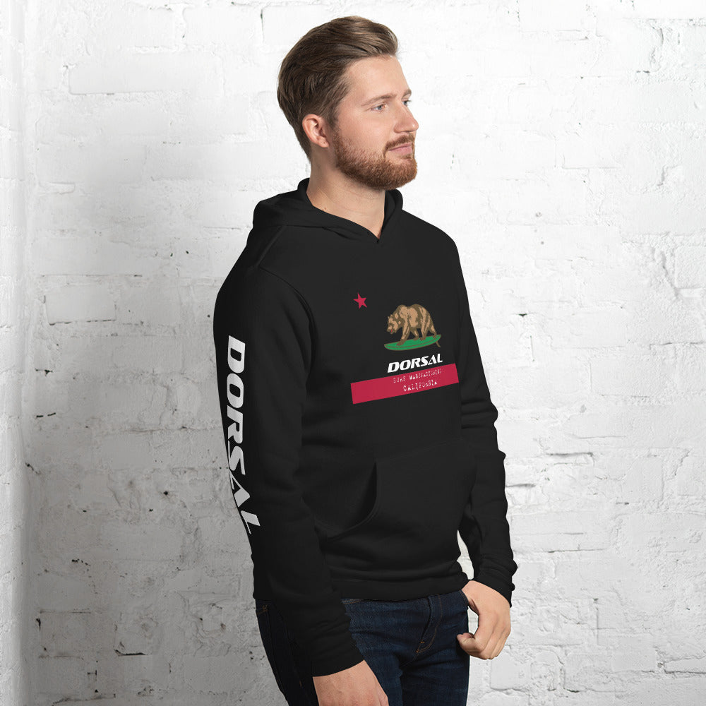 DORSAL California Flag Hoodie-0