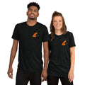 DORSAL Best Fins in the Water Short sleeve T-Shirt-5