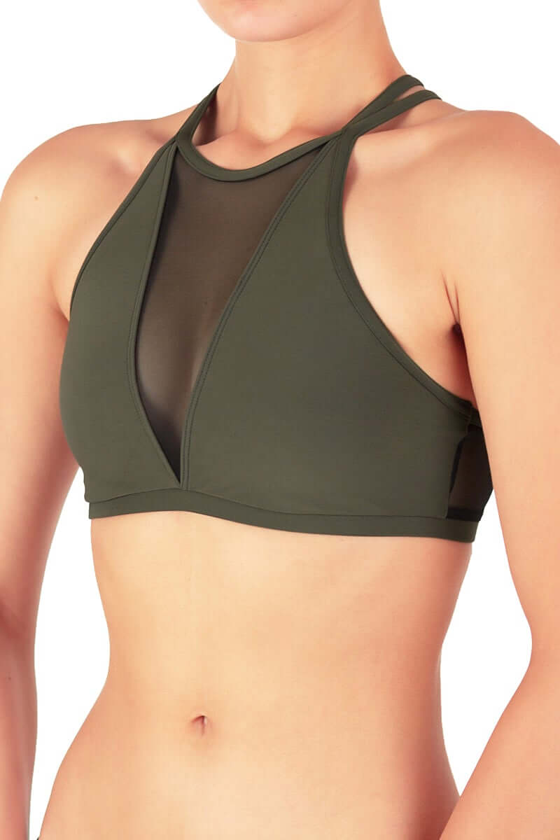 Dragonfly – Brassière de Sport en Mesh pour Pole Dance et Yoga – Victoria
