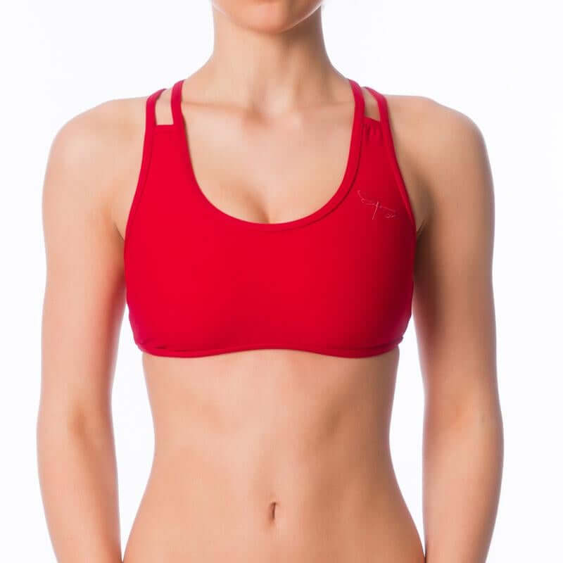 Dragonfly-Double Shoulder Straps Sports Bra – Xenia